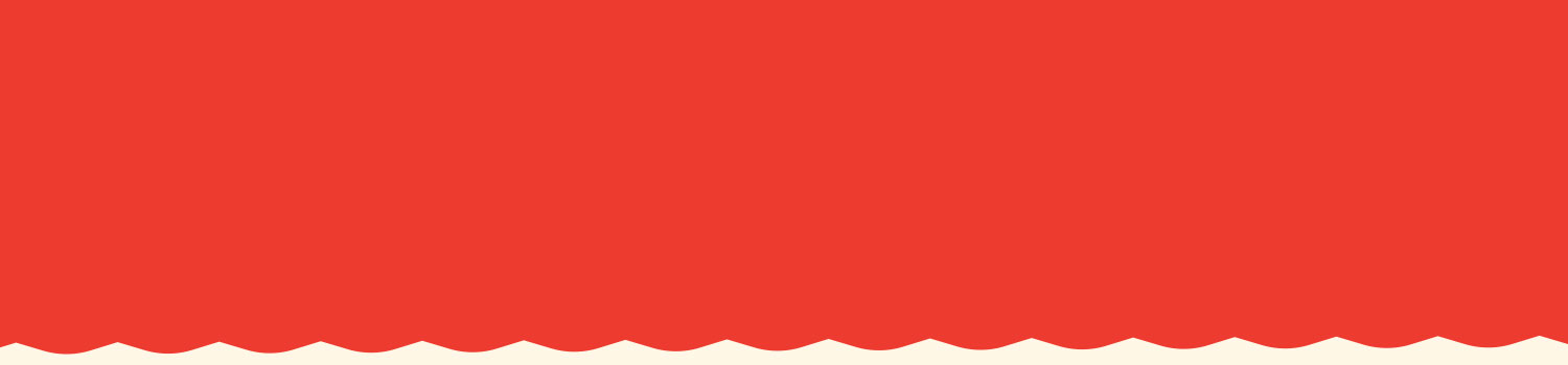 red background